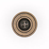 Klassieke Bronzen Metalen Knoop - 15 mm met Vier Gaten Knopen KNP00209